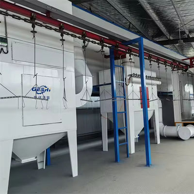 120mm আইসোলেশন মেটাল পাউডার লেপ লাইন সহজ রক্ষণাবেক্ষণ ইউভি প্রতিরোধের