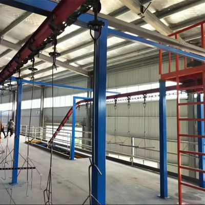 120mm আইসোলেশন মেটাল পাউডার লেপ লাইন সহজ রক্ষণাবেক্ষণ ইউভি প্রতিরোধের