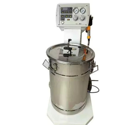 500W 220V মুভযোগ্য ম্যানুয়াল মেটাল পৃষ্ঠ আবরণ ইলেক্ট্রোস্ট্যাটিক পাউডার স্প্রে মেশিন
