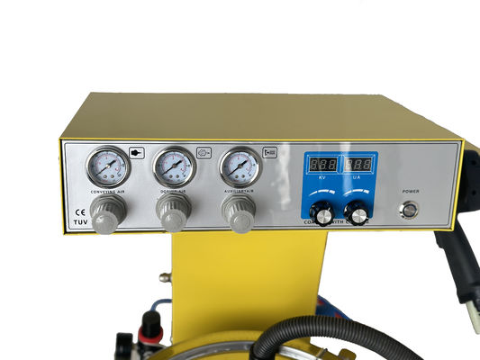 ভোল্টেজ 110V/220V এর সাথে পাউডার লেপ সরঞ্জাম অ্যাডভান্সড পাউডার বন্দুক লেপ মেশিন