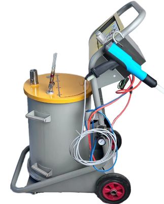 110V/220V ভোল্টেজ পেইন্ট স্প্রে বুথ পাউডার লেপ সিস্টেম ইস্পাত সাবস্ট্র্যাট লেপ জন্য