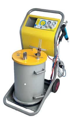 110V/220V ভোল্টেজ পেইন্ট স্প্রে বুথ পাউডার লেপ সিস্টেম ইস্পাত সাবস্ট্র্যাট লেপ জন্য