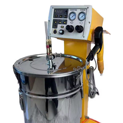 110V/220V ম্যানুয়াল পোর্টেবল মেটাল ইলেক্ট্রোস্ট্যাটিক পাউডার স্প্রে মেশিন স্প্রে বন্দুক সহ