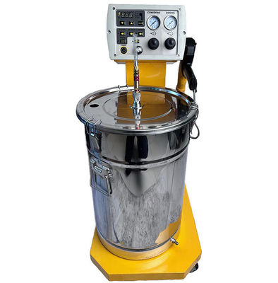 110V/220V ম্যানুয়াল পোর্টেবল মেটাল ইলেক্ট্রোস্ট্যাটিক পাউডার স্প্রে মেশিন স্প্রে বন্দুক সহ