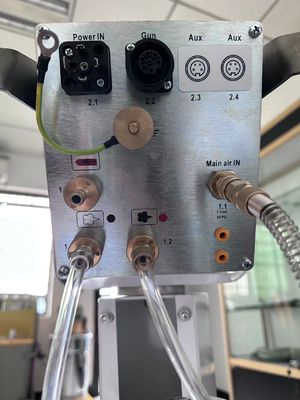 110V/220V এর সাথে স্টিল সাবস্ট্রেট উচ্চ ভোল্টেজ ইলেক্ট্রোস্ট্যাটিক পাউডার লেপ মেশিন