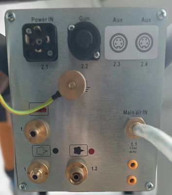 PT-S45-5 ধাতব পৃষ্ঠের লেপ ভ্যাকুয়াম লেপ ফাংশনের জন্য পাউডার লেপ স্প্রেিং বন্দুক