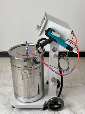 28 কেজি ওজন Gema Optiflex 2B ইলেক্ট্রোস্ট্যাটিক ম্যানুয়াল পাউডার লেপ দ্রুত রঙ পরিবর্তন সিস্টেম
