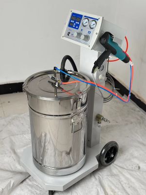 28 কেজি ওজন Gema Optiflex 2B ইলেক্ট্রোস্ট্যাটিক ম্যানুয়াল পাউডার লেপ দ্রুত রঙ পরিবর্তন সিস্টেম