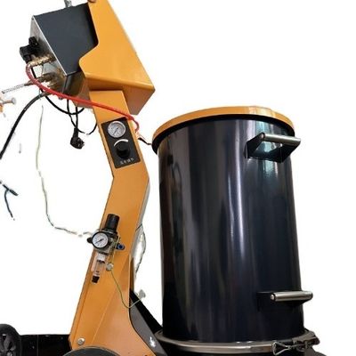 স্প্রে পাউডার কম্পন শোষণের জন্য 110V/220V ইন্ডাস্ট্রিয়াল পাউডার লেপ বুথ মেশিন