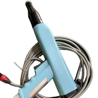 অটোমেটিক স্প্রে বন্দুক এবং 50W পাওয়ার সহ বৈজ্ঞানিক পাউডার লেপ বুথ মেশিন